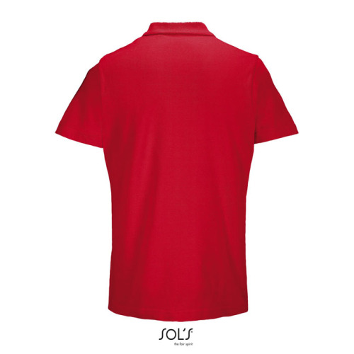 PULSE U NISEX POLO Czerwony S04502-RD-M (1)