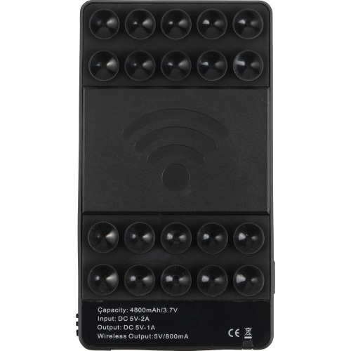 Bezprzewodowy power bank 4600 mAh Czarny V3921-03 (2)