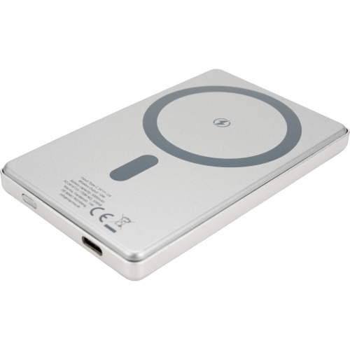 Power bank 5000 mAh z ładowarką indukcyjną Magsafe DONETSK Szary 395807 (5)
