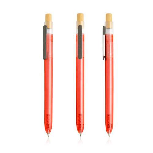 Dlugopis z recyklingowanego plastiku / OPC Translucid Czerwony IP13159852 