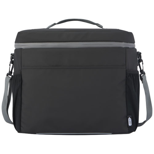 Joey wodoodporna torba termoizolacyjna z recyklingu z certyfikatem GRS o pojemności 22 l mieszcząca 20 puszek Czarny 13004590 (3)