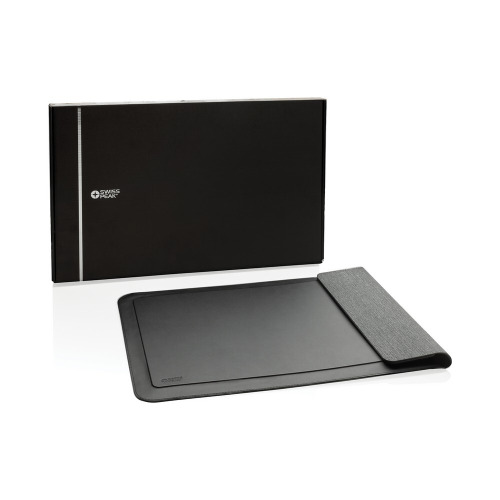 Pokrowiec na laptopa 15,6", magnetyczna ładowarka bezprzewodowa 15W Swiss Peak Czarny P309.0701 (12)