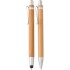 Zestaw piśmienny, długopis, touch pen i ołówek mechaniczny brązowy V1803-16 (2) thumbnail