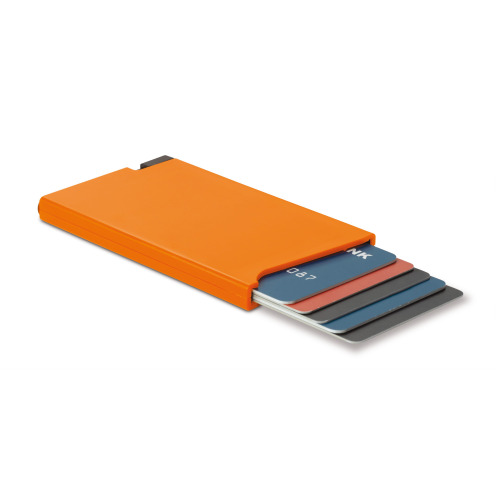 Karta blokująca RFID wykonana z ABS Pomarańczowy LT92191-N0026 (1)