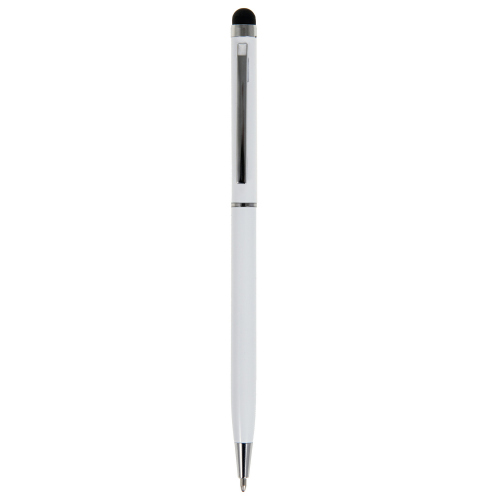 Długopis, touch pen biały V1537-02 (1)