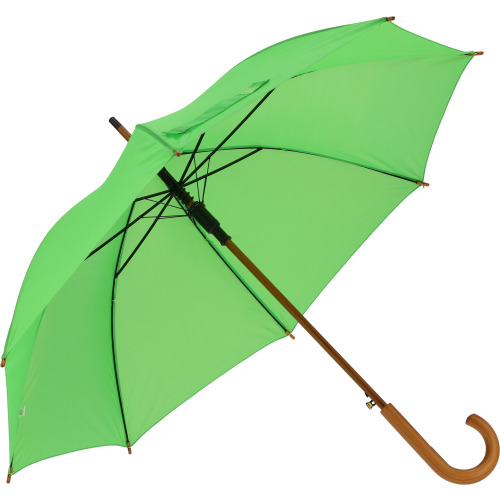 Parasol automatyczny drewniany Ø105 cm NANCY Jasnozielony 513129 