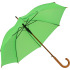 Parasol automatyczny drewniany Ø105 cm NANCY Jasnozielony 513129  thumbnail