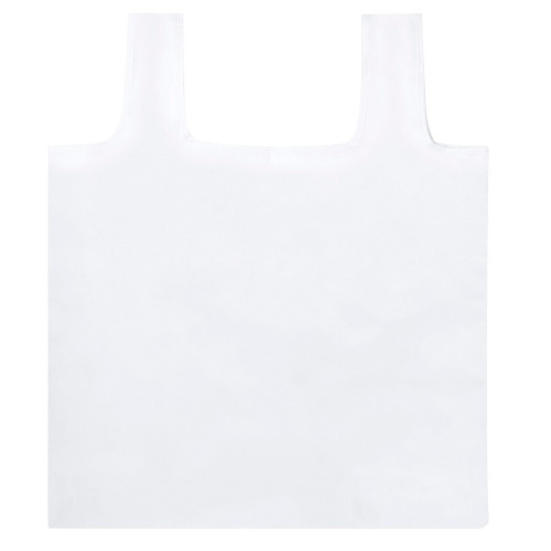 Torba RPET na zakupy, składana Biały V8170-02 