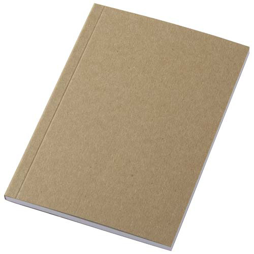 Notatnik A6 Novella Austen z miękką okładką z materiału z recyklingu, papier pakowy — 50 kartek Piasek pustyni 21026706 (4)