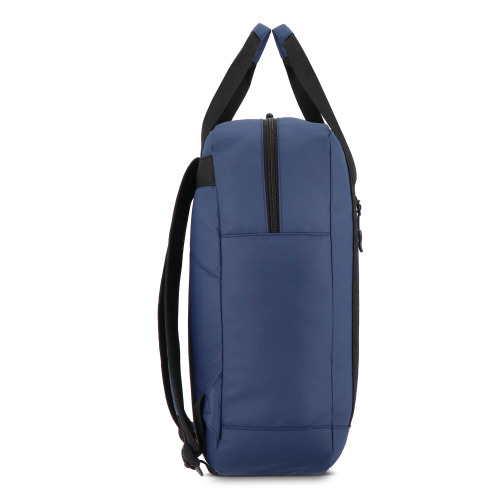 Plecak z powłoką PU, wykonany z materiału R-PET 600D, 27,5 x 12 x 37,5 cm, 12 l Ciemnoniebieski LT95362-N0010 (3)