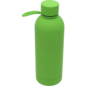 Butelka stalowa soft touch OSTRAVA 750 ml Jasnozielony