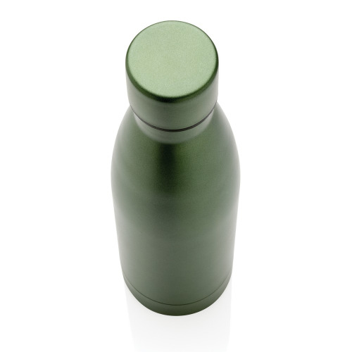 Butelka termiczna 500 ml, stal nierdzewna z recyklingu Zielony P433.277 (2)