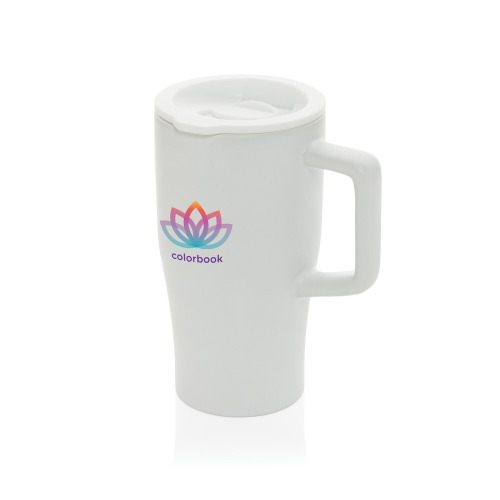 Ceramiczny kubek podrożny 490 ml White P437.2203 (6)