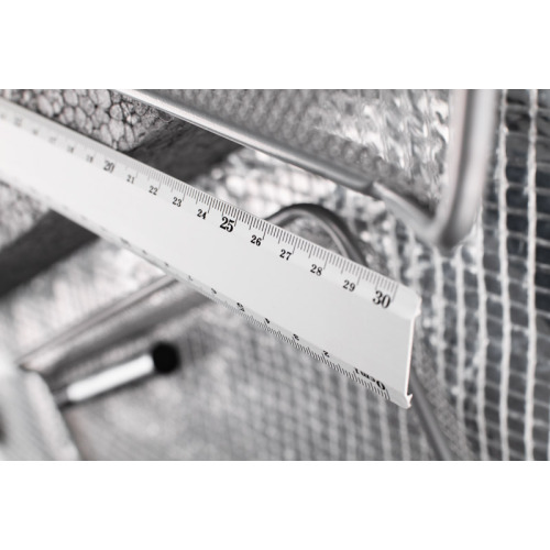 Linijka metalowa 30 cm FERRA Srebrny 17927-00 (4)