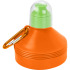 Bidon, składana butelka sportowa 600 ml z karabińczykiem pomarańczowy V7619-07  thumbnail
