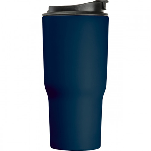 Kubek termiczny 550 ml ze stali z recyklingu DANA Granatowy 8523944 (6)