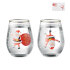 Zestaw 2 szklanek świątecznych biały CX1501-06  thumbnail