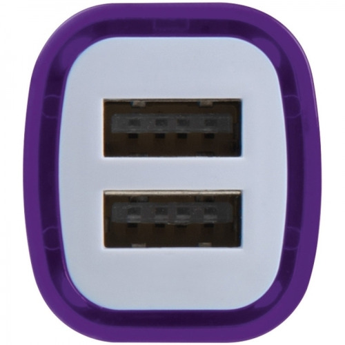 Ładowarka samochodowa USB FRUIT Fioletowy 092812 (2)