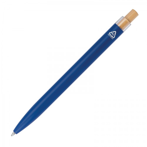 Długopis aluminiowy z recyklingu DORIS Niebieski 1384504 (4)