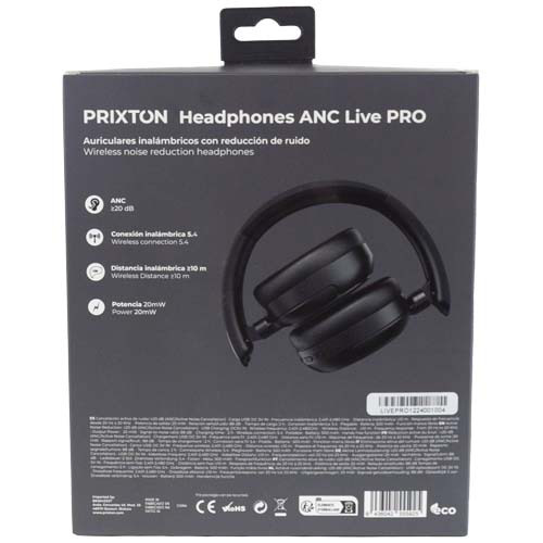 Słuchawki Prixton Live Pro Bluetooth® 5.0 Czarny 2PA06690 (6)