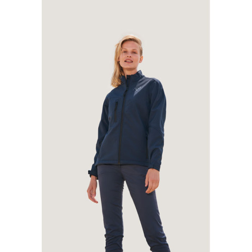 ROXY Damski softshell 340g Szary melanż S46800-GM-XL (3)