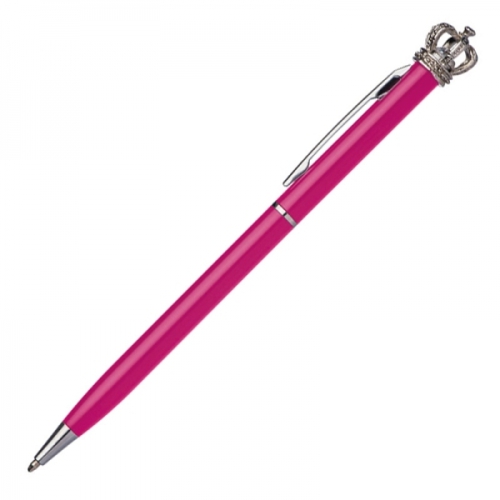 Długopis metalowy KINGS PARK różowy 048811 (3)