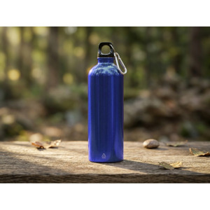 Butelka sportowa 750 ml z karabińczykiem | Laveriano Granatowy