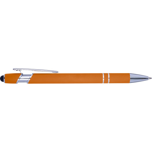 Długopis, touch pen Pomarańczowy V1917-07 