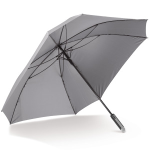 Deluxe 27'' Parasolka w kształcie kwadratu otwierana automatycznie Szary