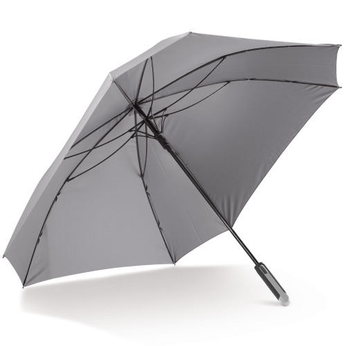 Deluxe 27'' Parasolka w kształcie kwadratu otwierana automatycznie Szary LT97107-N0061 