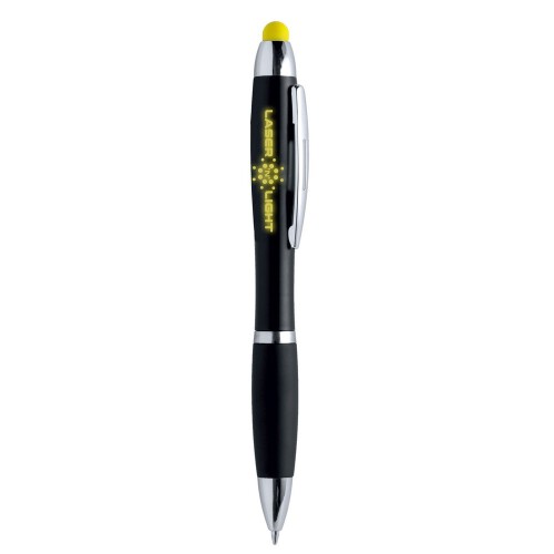 Długopis, touch pen żółty V1909-08 (1)