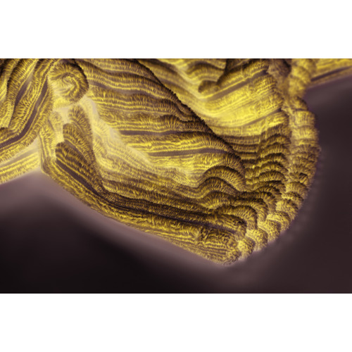 Flanelowy koc z przędzy Granatowy MO9363-04 (2)