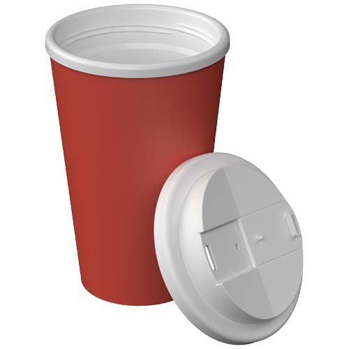 Kubek termiczny Americano® Infiniti o pojemności 350 ml z pokrywką zapobiegającą rozlewaniu się napoju Cynober 21090590 (3)