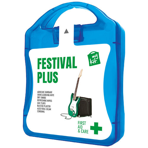 MyKit Zestaw Festival Plus Przezroczysty niebieski 1Z252702 