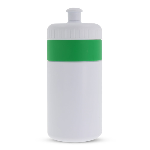 Bidon Sportowy Z Obwódka 500ml Biały / zielony LT98735-N0131 