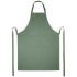 Andrea fartuch o gramaturze 240 g/m² z regulowanym paskiem na szyję Zielony melanż 11333462 (2) thumbnail