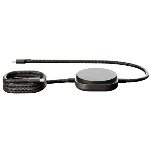 Zens Pro 2 kabel ładujący USB-C 2 w 1 o mocy 240 W Czarny 12082190 (1)