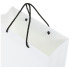 Ręcznie robiona torba z papieru integra z plastikowymi uchwytami – 31 x 12 x 41 cm Biały 1ZB01190 (4) thumbnail