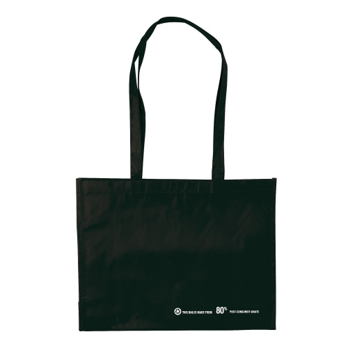 Torba na ramię R-PET 110g/m² Czarny LT91478-N0002 (2)