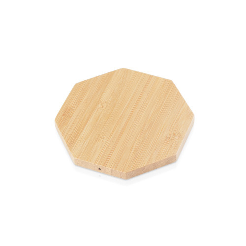 Bambusowa ładowarka bezprzewodowa 5W | Matilda Neutralny V0330-00 (5)