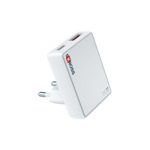 Ładowarka ścienna SKROSS® Slim 30 W (wersja europejska) Biały