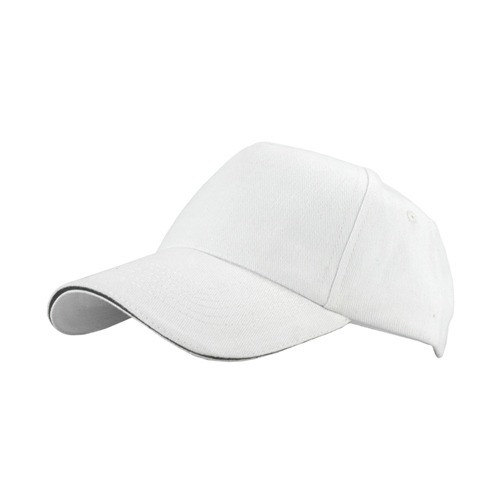 Czapka z daszkiem, bawełna szczotkowana Biały IP38039800 