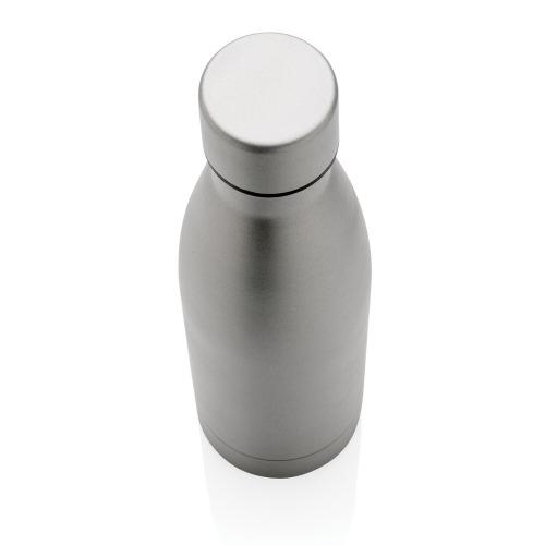 Próżniowa butelka sportowa 500 ml, stal nierdzewna z recyklingu grey P433.272 (2)