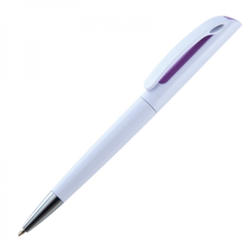 Długopis plastikowy JUSTANY fioletowy 091912 (2)