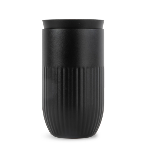 Kubek izolowany Sagaform Tova, 320 ml, szczelny, można myć w zmywarce Czarny LT52130-N0002 