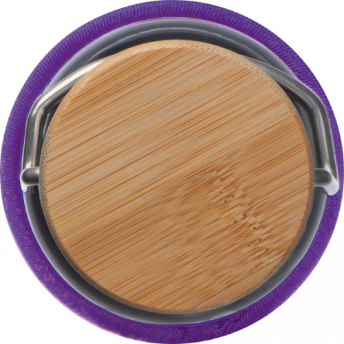 Butelka szklana z pokrowcem 600 ml RAMONA Fioletowy 6318112 (7)