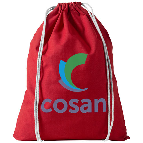 Plecak bawełniany premium Oregon Czerwony 12011304 (2)