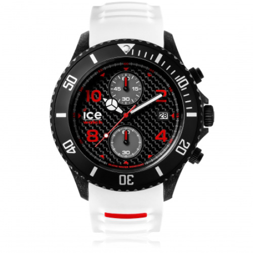 Zegarek ICE carbon-White-Extra Large Biały ICB509KX 