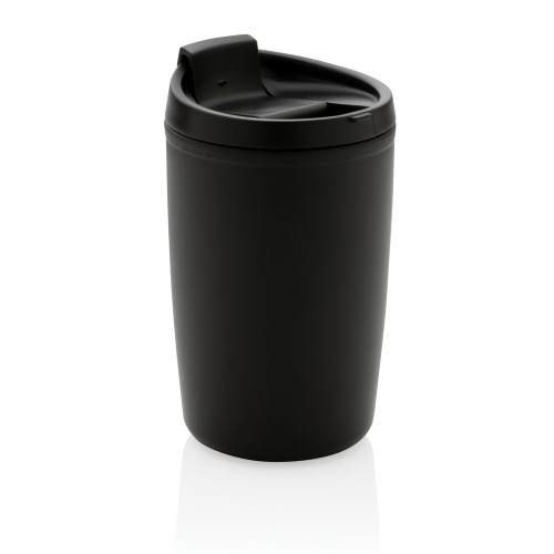 Kubek podróżny 300 ml z PP z recyklingu Czarny P433.081 (2)