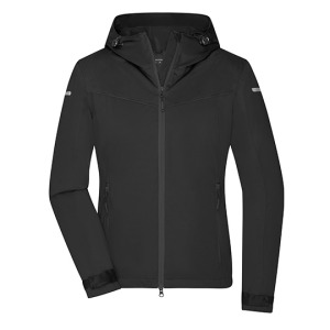 Kurtka Softshell Damska Z Kapturem